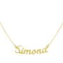 Collana Name Oro Giallo