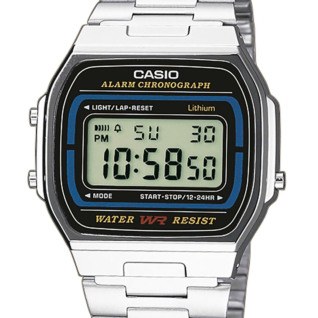 Orologio Al Quarzo Casio Vintage Vintage Collection A164wa-1ves - Orologi con Datario Uomo | Stroili