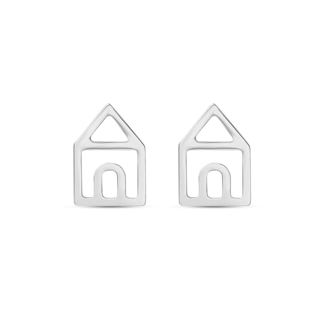 Orecchini Lobo Silver Collection Argento Rodiato