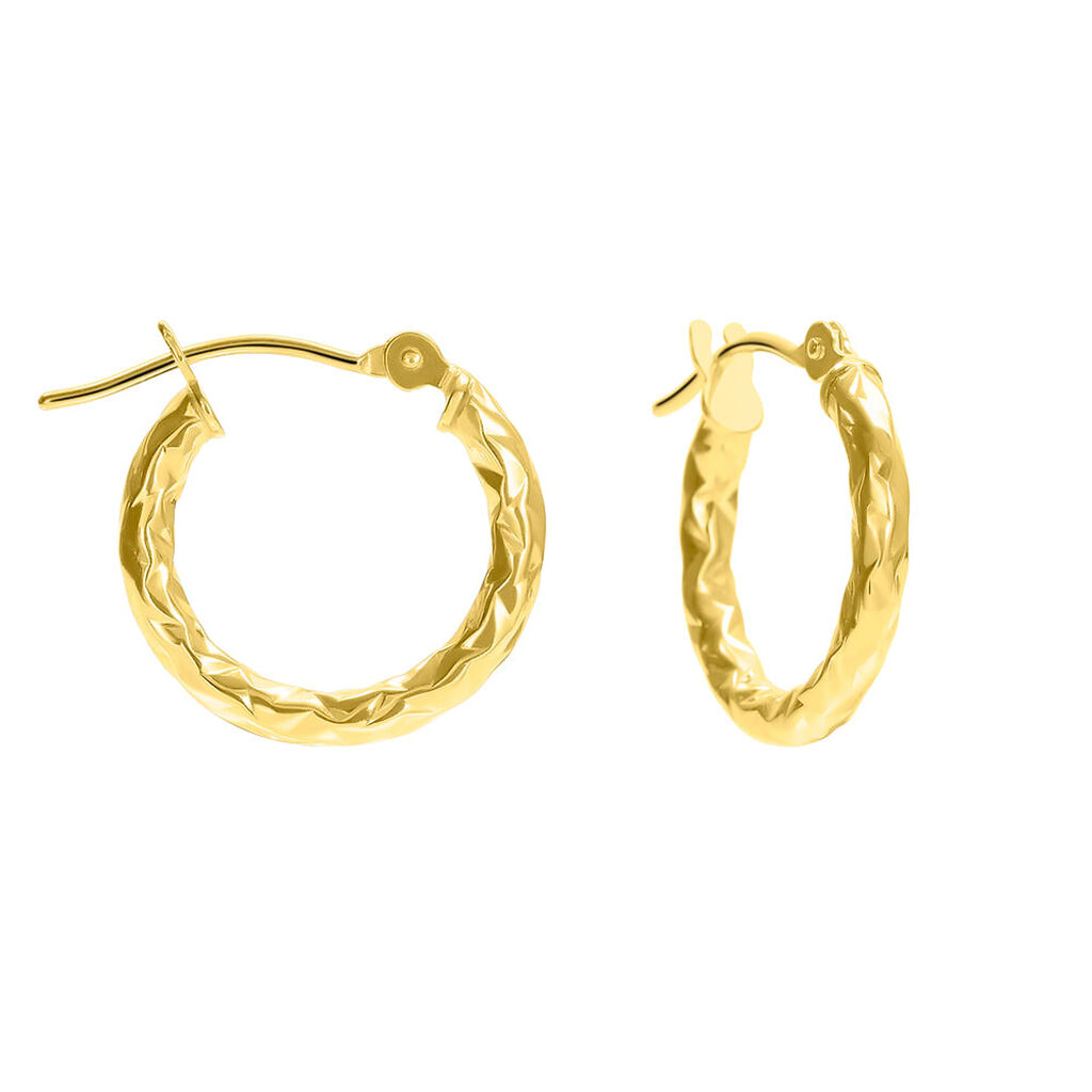 Orecchini A Cerchio Toujours Oro Giallo - Orecchini a Cerchio Donna | Stroili