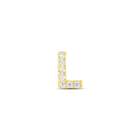 Mono Orecchino Lobo Bon Ton Oro Giallo Cubic Zirconia - Mono Orecchino Donna | Stroili
