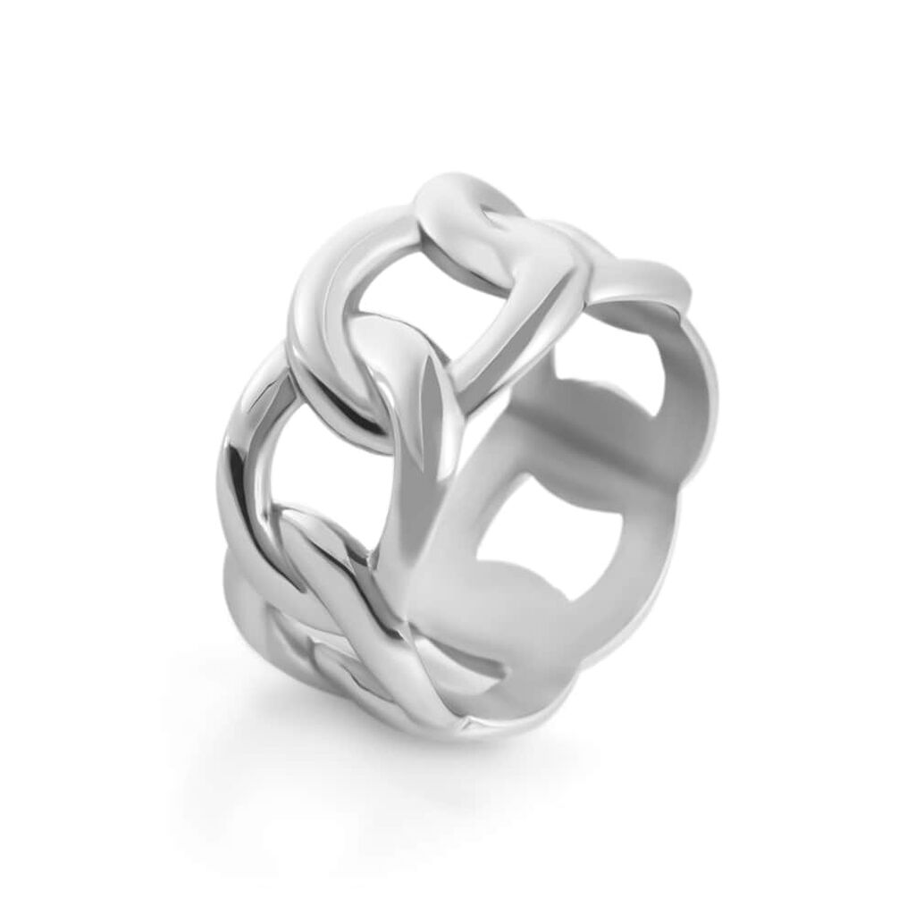 Anello Fascia Lady Code Acciaio - Anelli Moderni Donna | Stroili