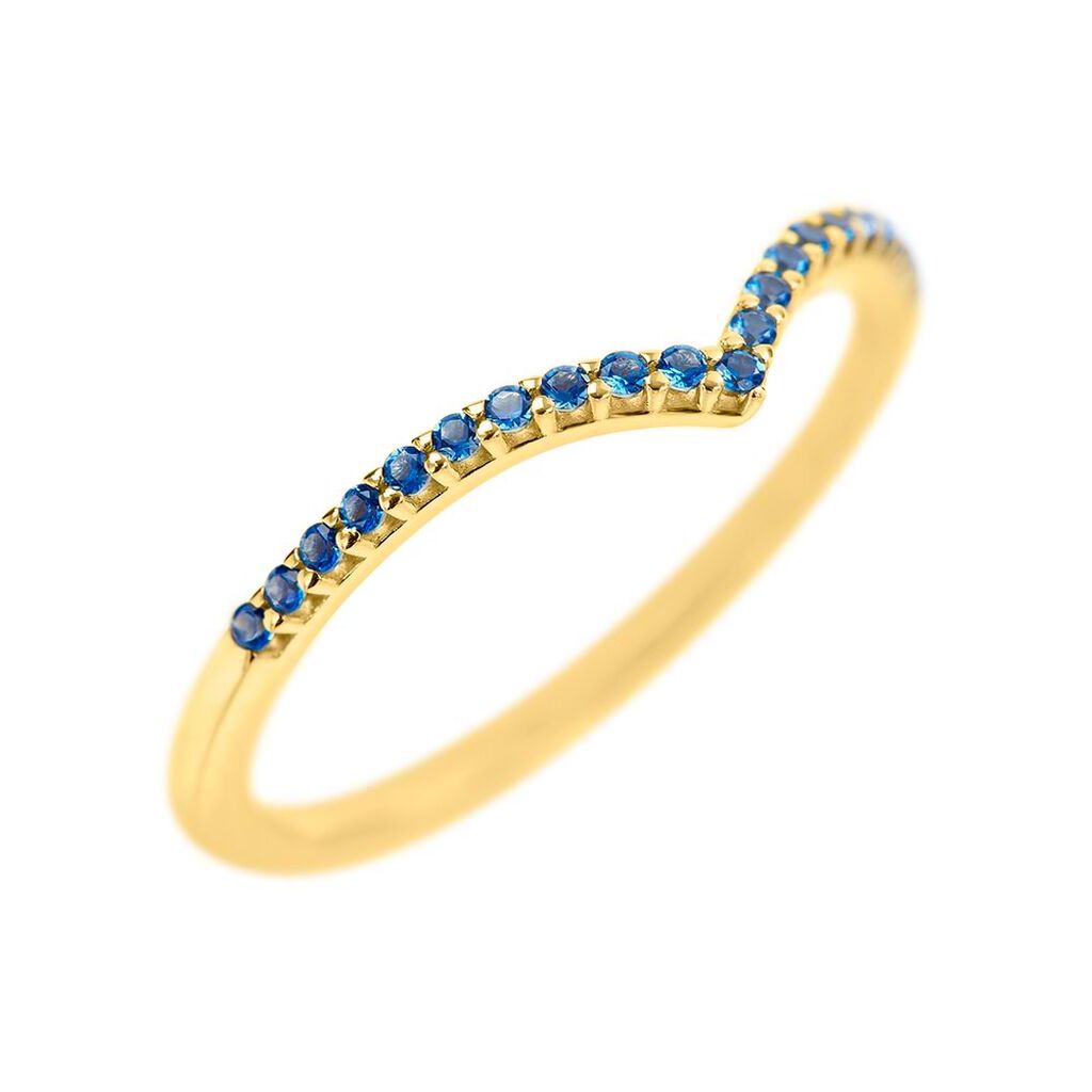 Anello Fantasia Claire Oro Giallo Cubic Zirconia - Anelli con Pietre Donna | Stroili