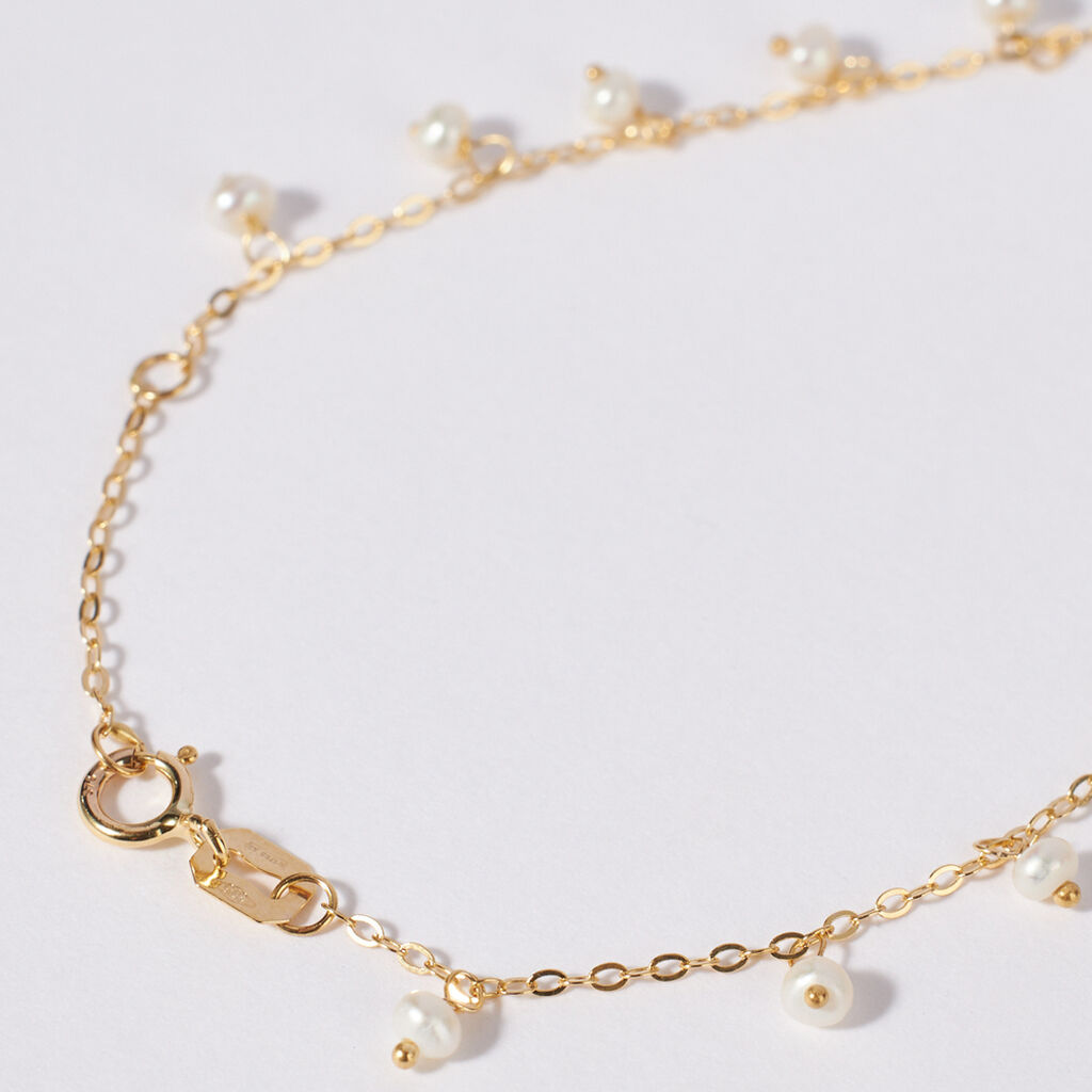 Bracciale Gabrielle Oro Giallo Perla D'Acqua Dolce - Bracciali Donna | Stroili