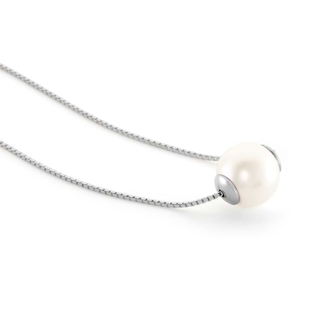 Collana Silver Pearls Argento Rodiato Perla sintentica - Collane Donna | Stroili