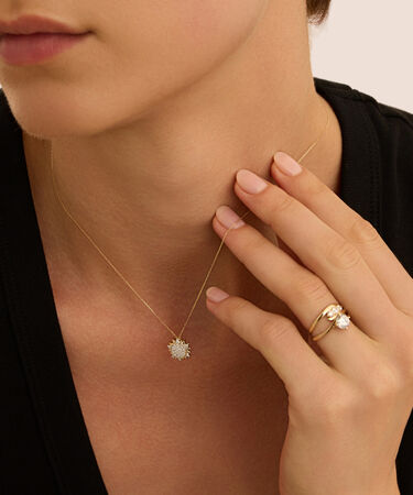 Anello Solitario Claire Oro Giallo Cubic Zirconia