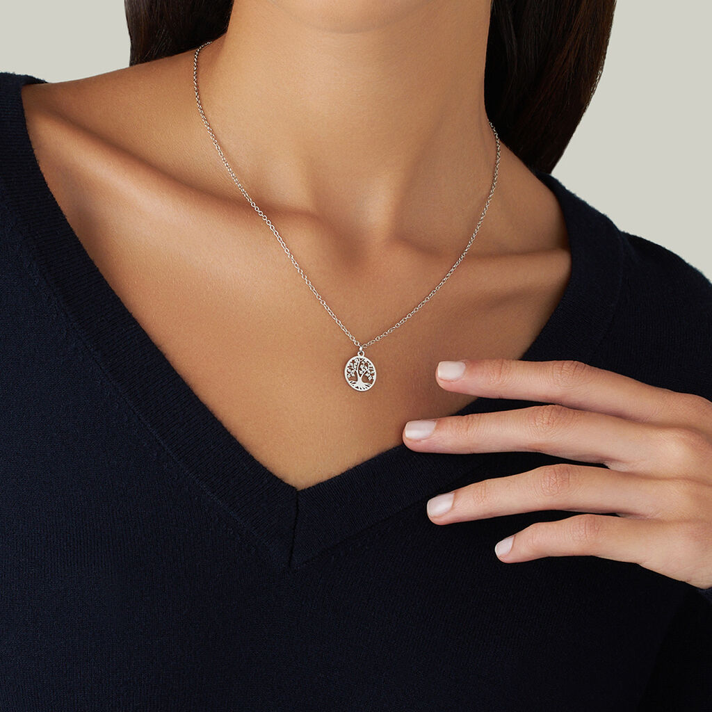 Collana Silver Collection Argento Rodiato - Collane Donna | Stroili