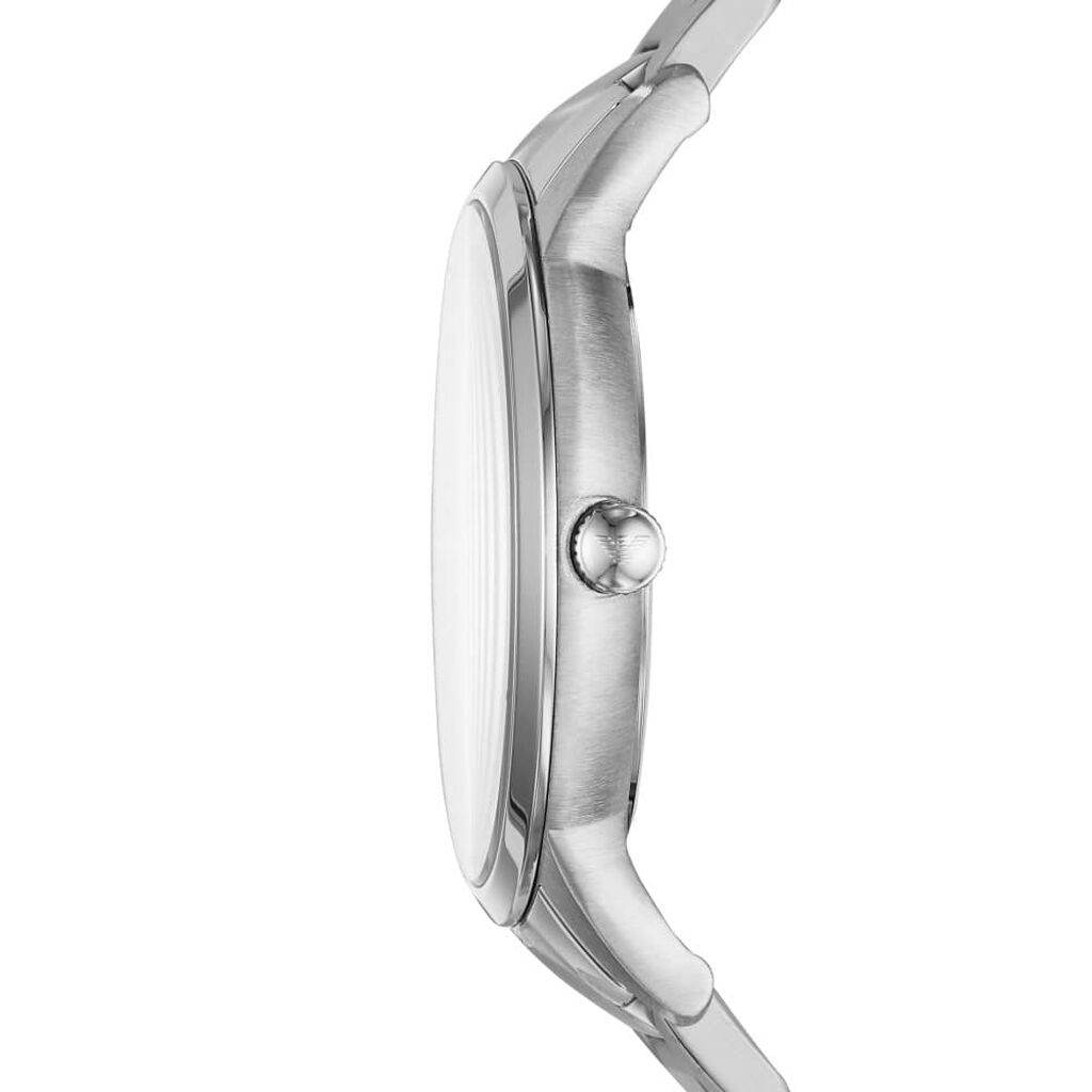 Orologio solo tempo Emporio Armani cinturino e cassa in acciaio - Orologi Uomo | Stroili