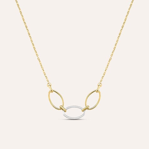 Catena Beverly Oro Bicolore - Collane Catena Donna | Stroili