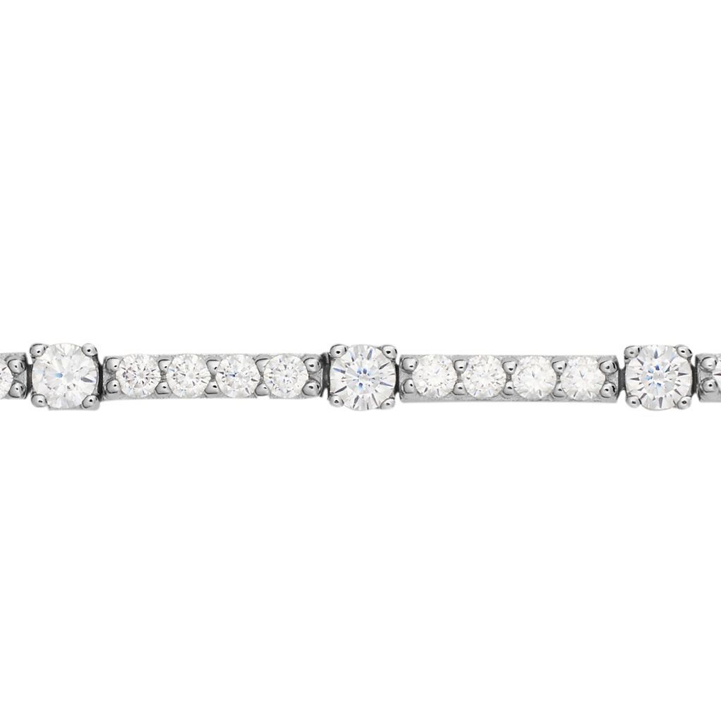 Bracciale Tennis Silver Elegance Argento Rodiato Cubic Zirconia - Bracciali Tennis Donna | Stroili