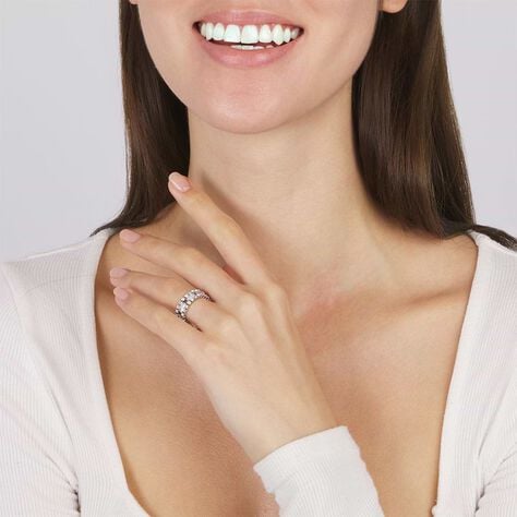 Anello Fantasia Romantic Shine Metallo Cristallo - Anelli con Pietre Donna | Stroili
