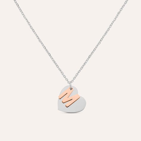 Collana Sunrise Acciaio Bicolore Bianco / Rosa - Collane Donna | Stroili