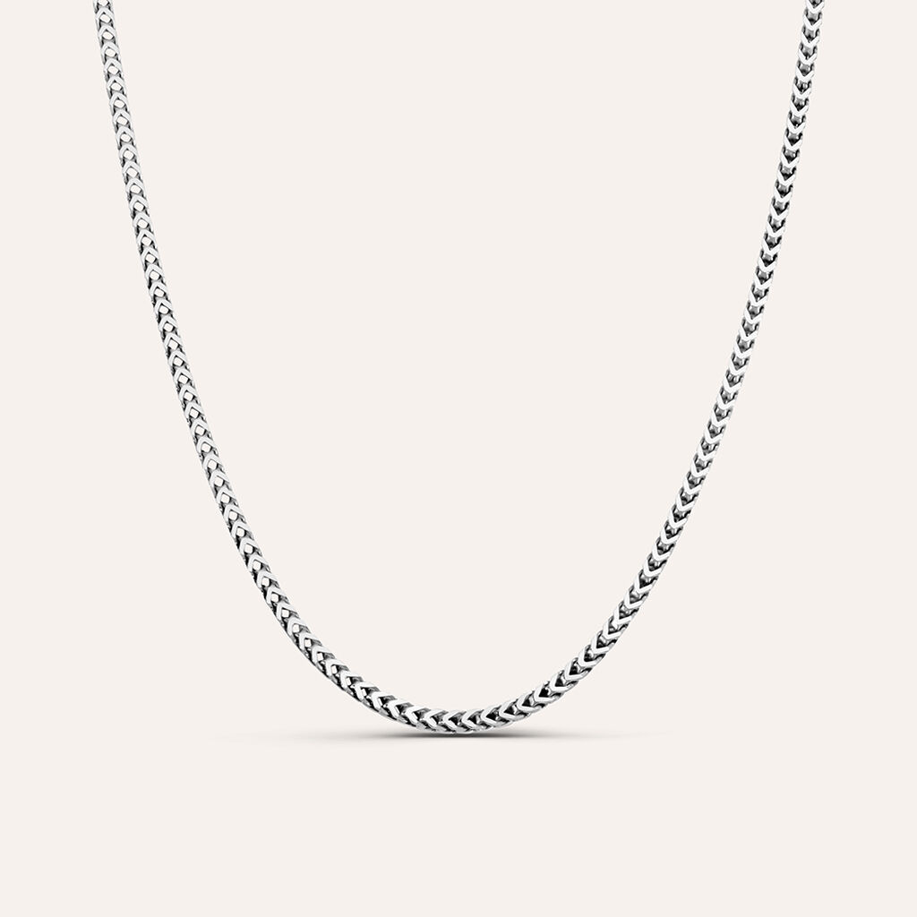 Catena Gentleman Argento Rodiato