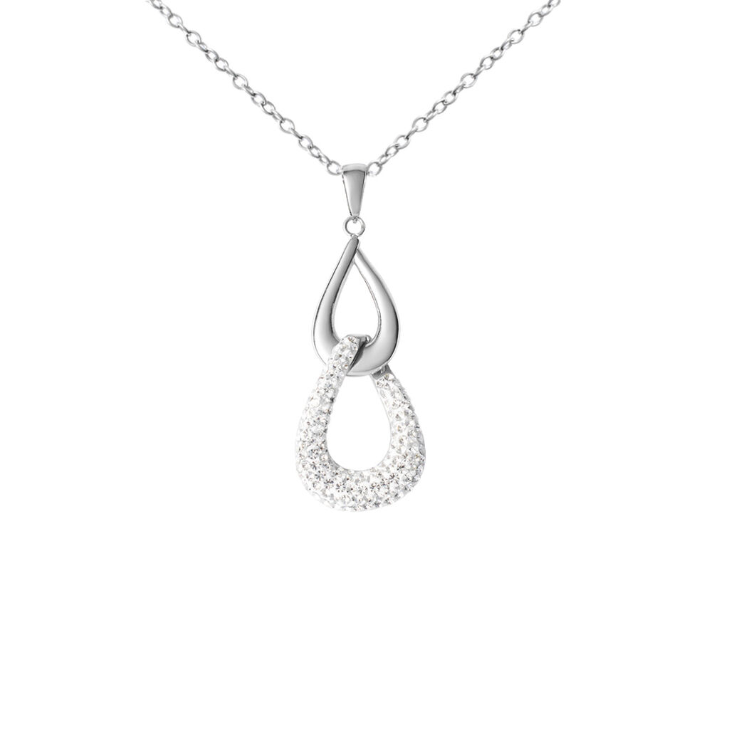 Collana Lady Phantasya Acciaio Cristallo - Collane Donna | Stroili