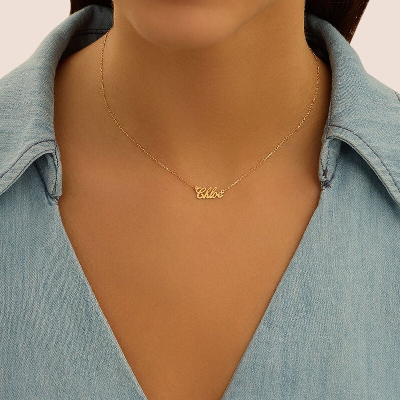 Collana Chloe Gold Names Oro Giallo - Collane Unisex | Stroili