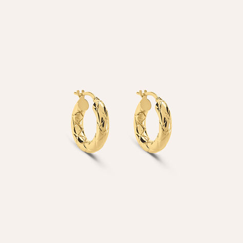 Orecchini A Cerchio Toujours Oro Giallo - Orecchini a Cerchio Donna | Stroili