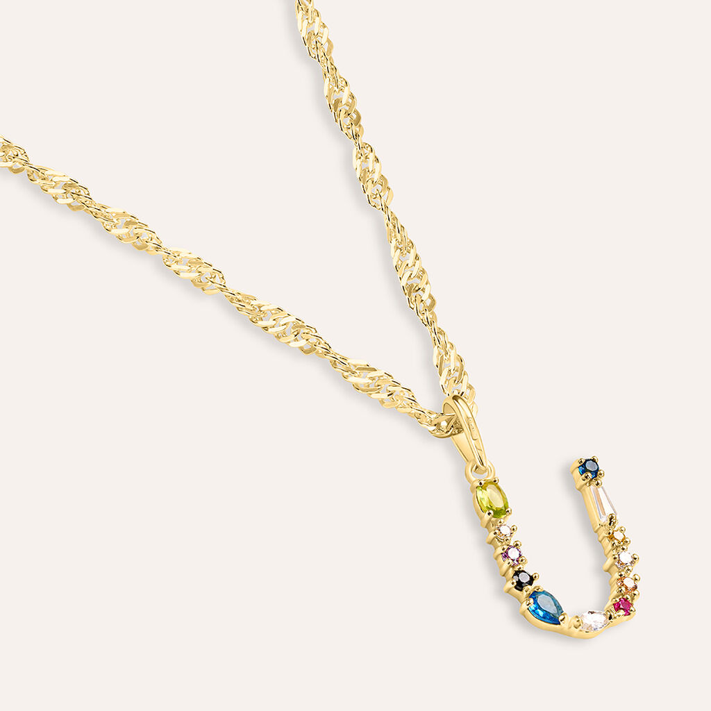 Pendente Claire Oro Giallo Cubic Zirconia