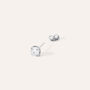 Orecchini Lobo Punto Luce Man Code Acciaio Cubic Zirconia