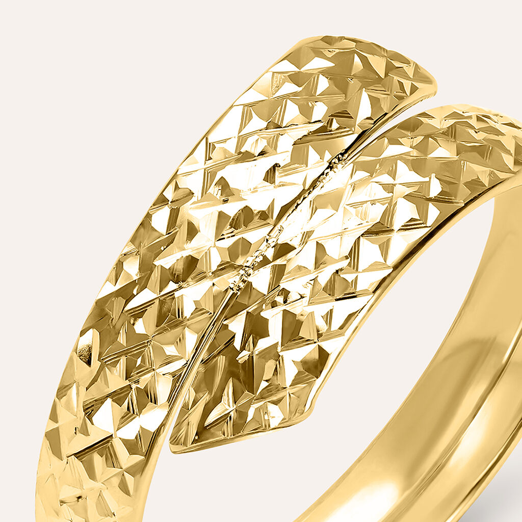 Anello Fascia Golden Lover Oro Giallo - Anelli 18 Carati Donna | Stroili