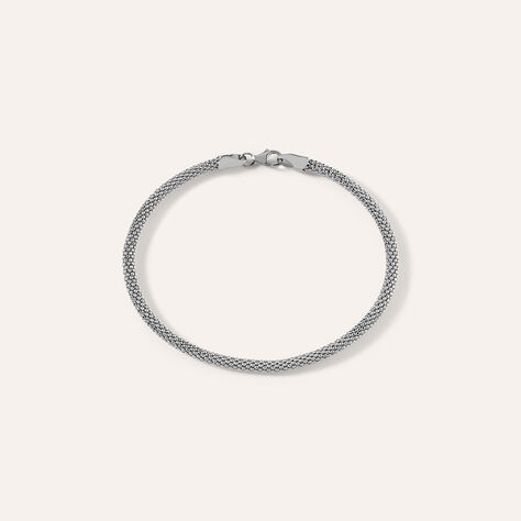 Bracciale Catena Colette Oro Bianco - Bracciali Donna | Stroili