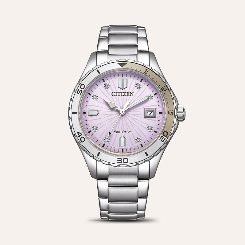 Orologio Eco Drive Citizen Ore Felici Fe6170-88x - Orologi con Datario Donna | Stroili