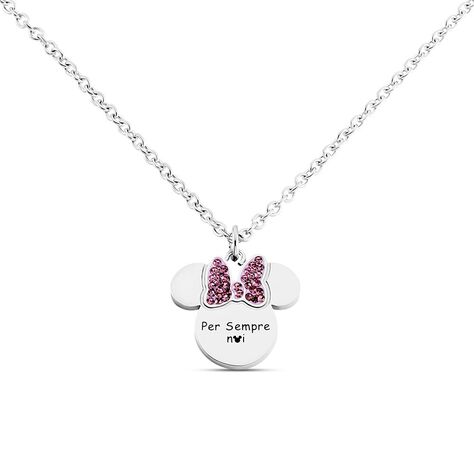 Collana Lady Message Acciaio Cristallo - Collane Donna | Stroili