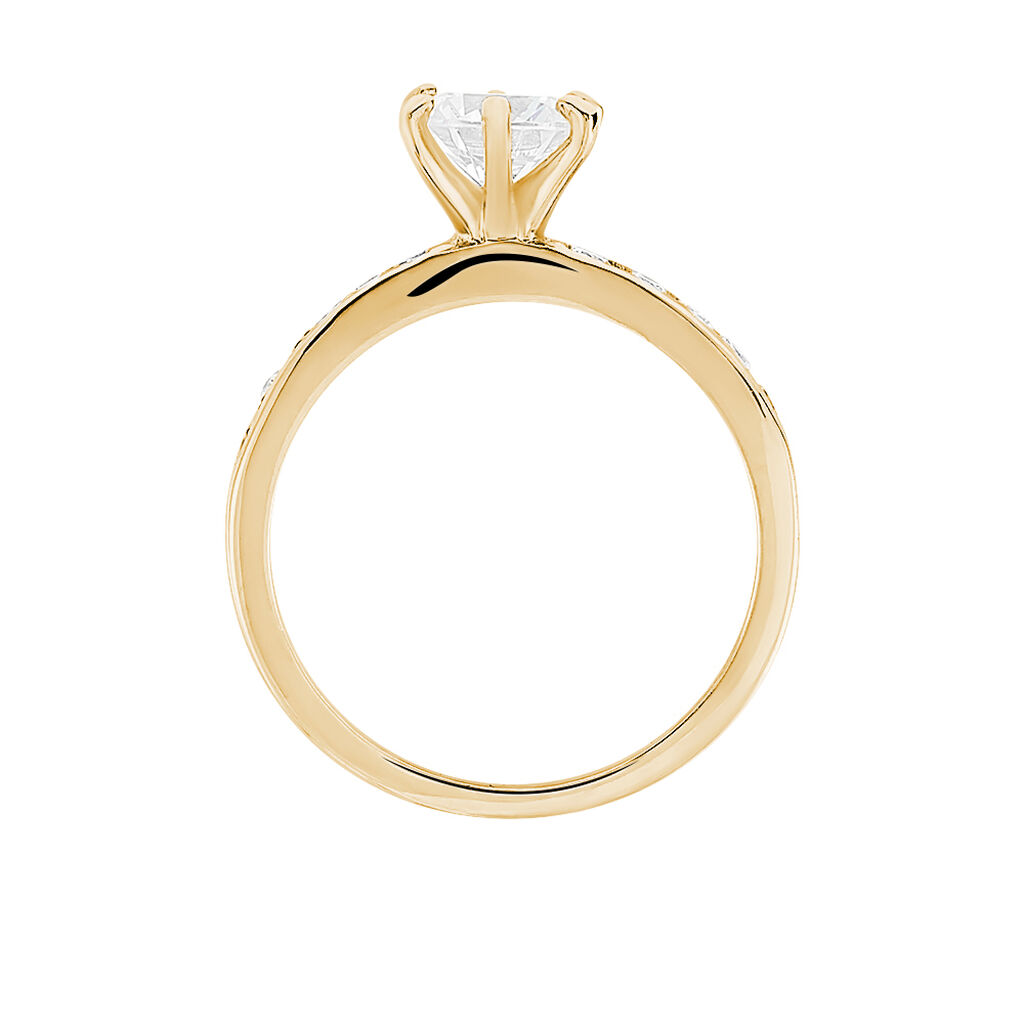 Anello Golden Dream Placcato Oro Giallo Cubic Zirconia - Anelli con Pietre Donna | Stroili