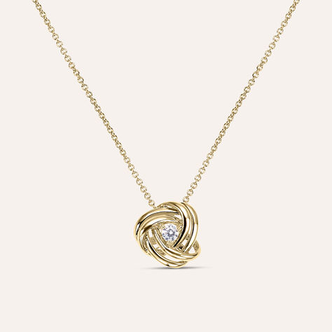 Collana Golden Dream Placcato Oro Giallo Cubic Zirconia - Collane Donna | Stroili