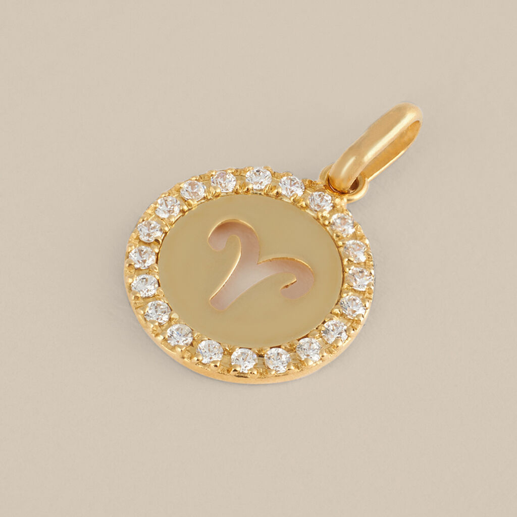 Pendente Poème Oro Giallo Cubic Zirconia - Ciondoli Donna | Stroili