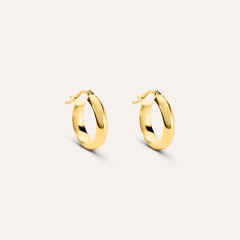 Orecchini A Cerchio Toujours Oro Giallo - Orecchini a Cerchio Donna | Stroili