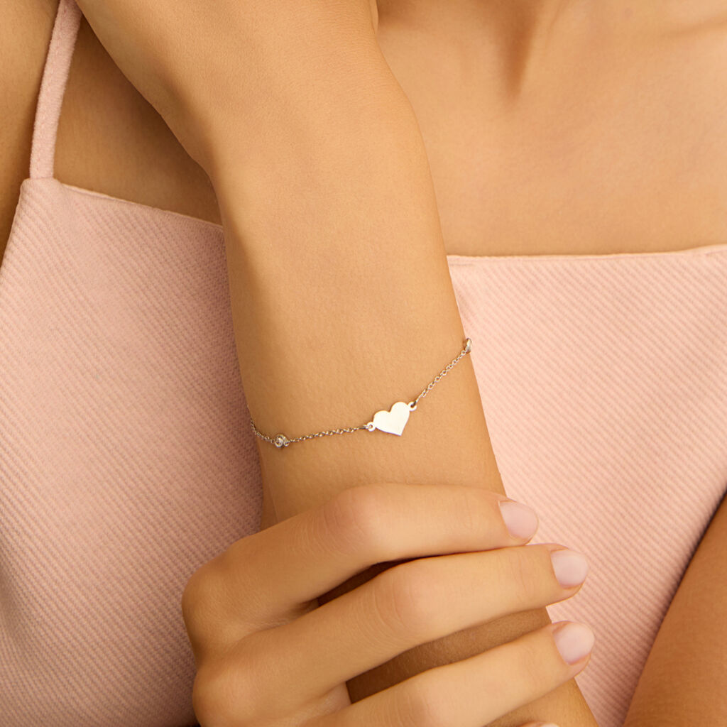 Bracciale Silver Elegance Argento Rodiato Cubic Zirconia