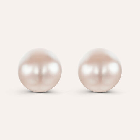 Orecchini Lobo Gabrielle Oro Giallo Perla D'Acqua Dolce - Orecchini a Lobo Donna | Stroili