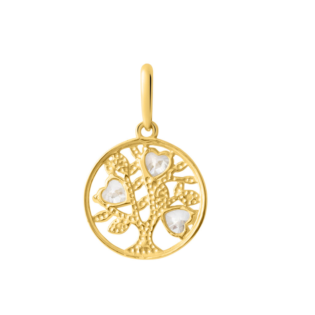 Pendente Poème Oro Giallo Cubic Zirconia - Ciondoli Donna | Stroili