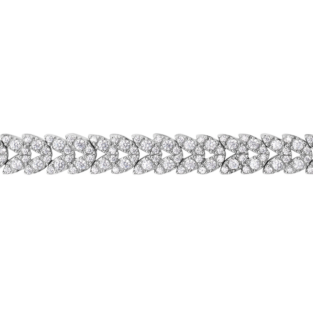 Bracciale Tennis Silver Elegance Argento Rodiato Cubic Zirconia - Bracciali Tennis Donna | Stroili