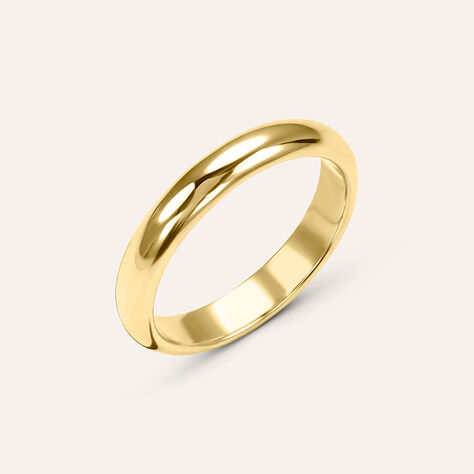 Fede Classica Leggera 3.6 mm Oro Giallo - Anelli con Incisione Unisex | Stroili