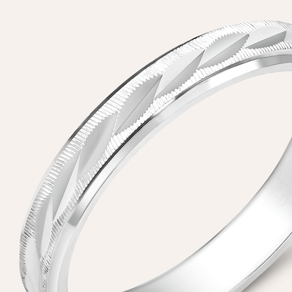 Anello Fedina Silver Collection Argento Rodiato - Fedine Unisex | Stroili