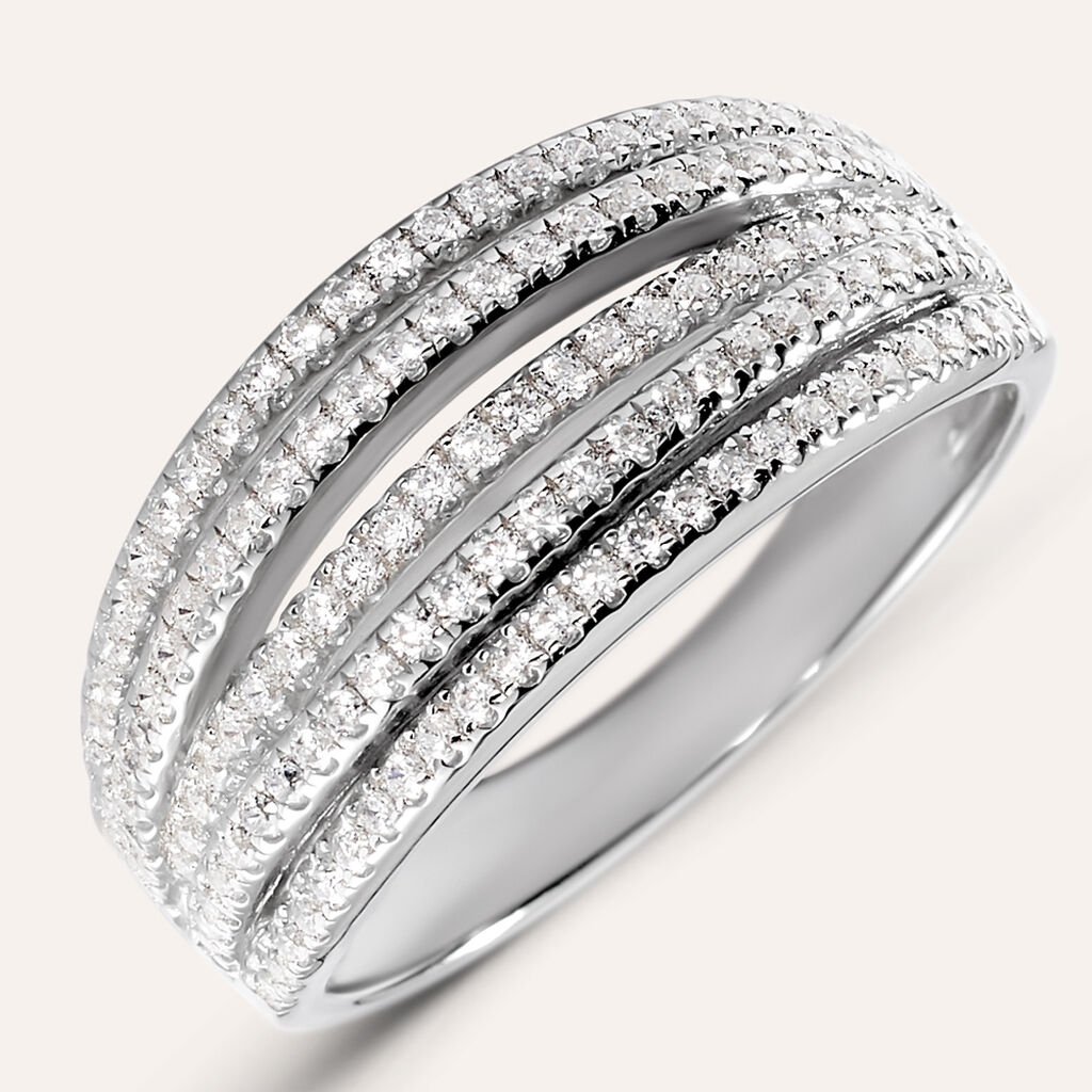 Anello Fantasia Silver Shine Argento Rodiato Cubic Zirconia