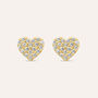 Orecchini Lobo Claire Oro Giallo Cubic Zirconia