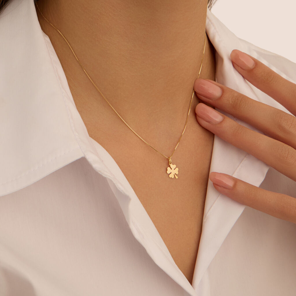 Pendente Poème Oro Giallo