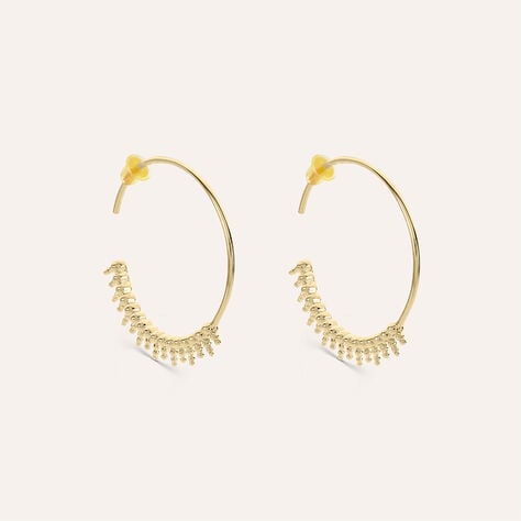 Orecchini A Cerchio Golden Dream Placcato Oro Giallo - Orecchini a Cerchio Donna | Stroili
