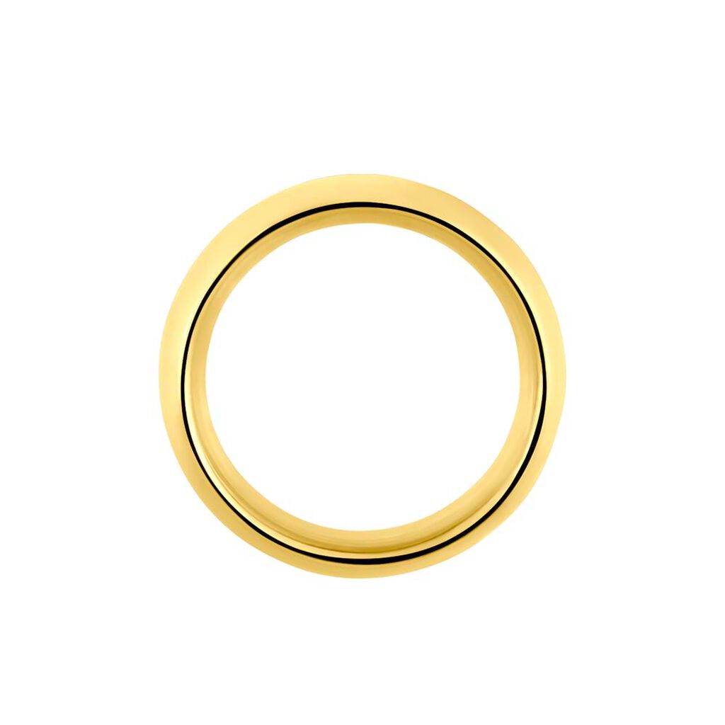 Fede Comoda Leggera 5 mm Oro Giallo - Anelli con Incisione Unisex | Stroili