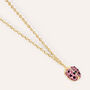 Collana Mon Petit Oro Giallo Cristallo