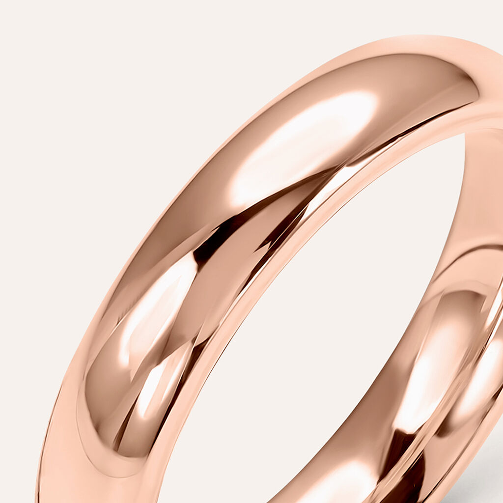 Fede Comoda 4 mm Oro Rosa