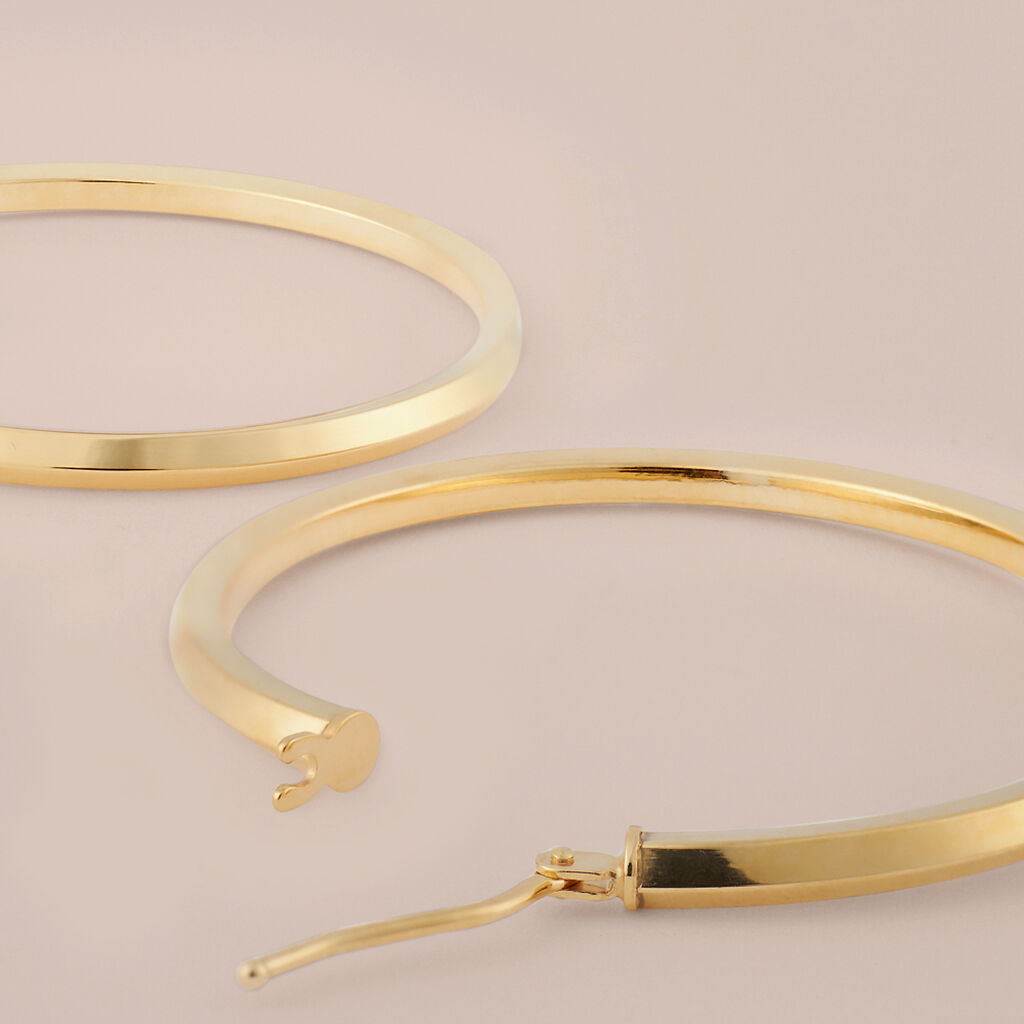 Orecchini A Cerchio Toujours Oro Giallo - Orecchini a Cerchio Donna | Stroili