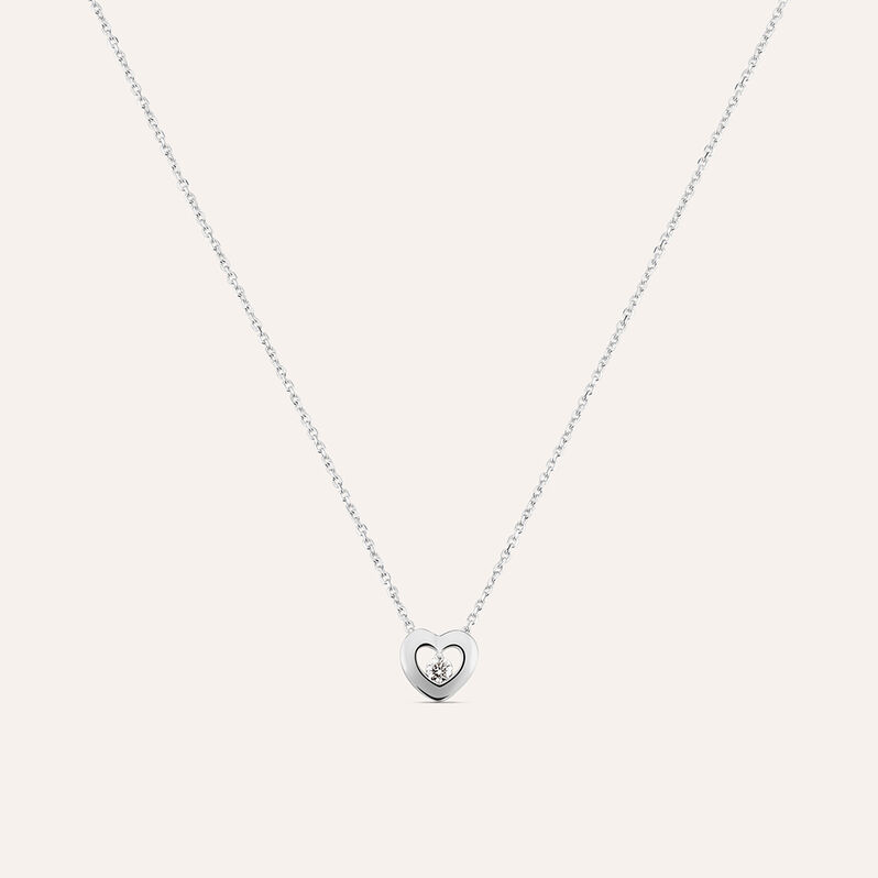 Collana Sophia Oro Bianco Diamante - Collane Donna | Stroili