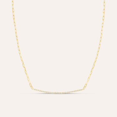 Collana Diamade Glam Oro Giallo Diamante Lab-Grown