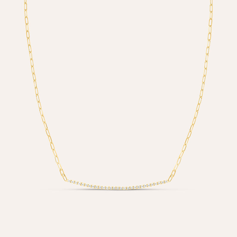 Collana Diamade Glam Oro Giallo Diamante Lab-Grown - Collane Donna | Stroili