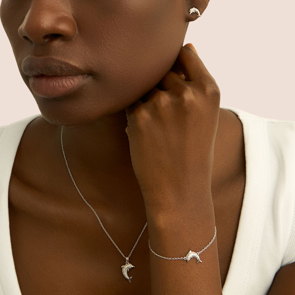 Collana Silver Moments Argento Rodiato Cubic Zirconia - Collane Donna | Stroili