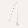 Mono Orecchino Pendente Punto Luce Silver Elegance Argento Rodiato Cubic Zirconia