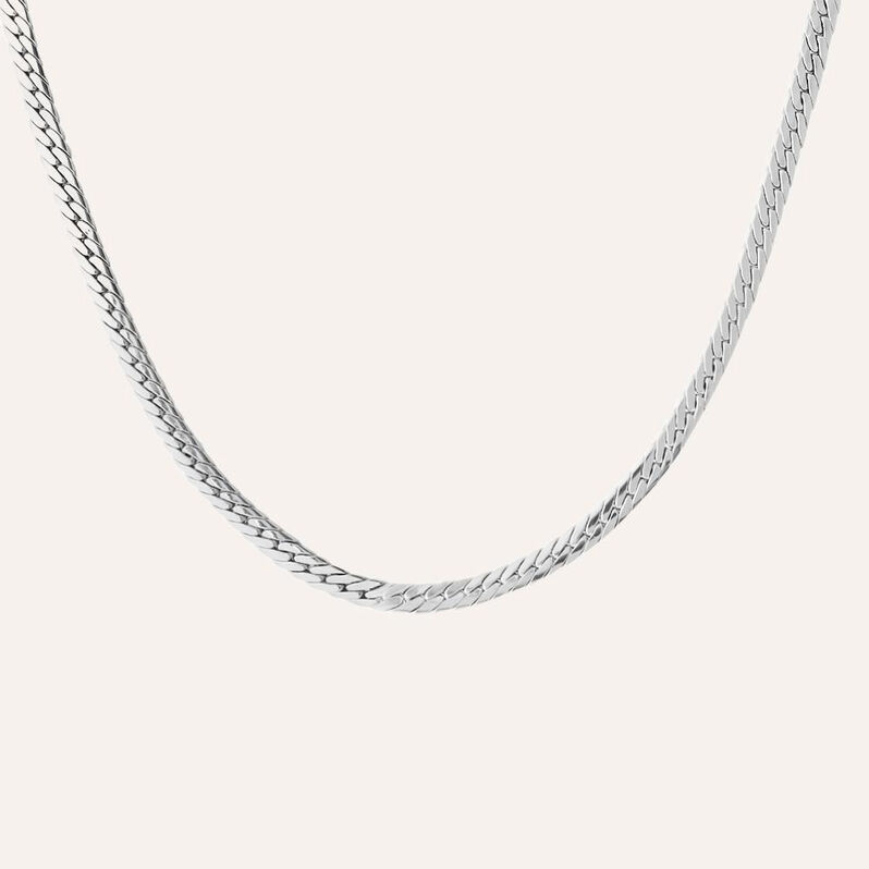 Catena Colette Oro Bianco - Collane Catena Donna | Stroili